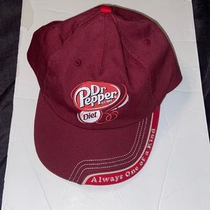 Diet Dr. Pepper adjustable baseball cap